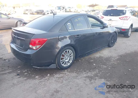 2014 Chevrolet Cruze Eco Manual из США, поврежденный, VIN 1G1PJ5SB5E7252860